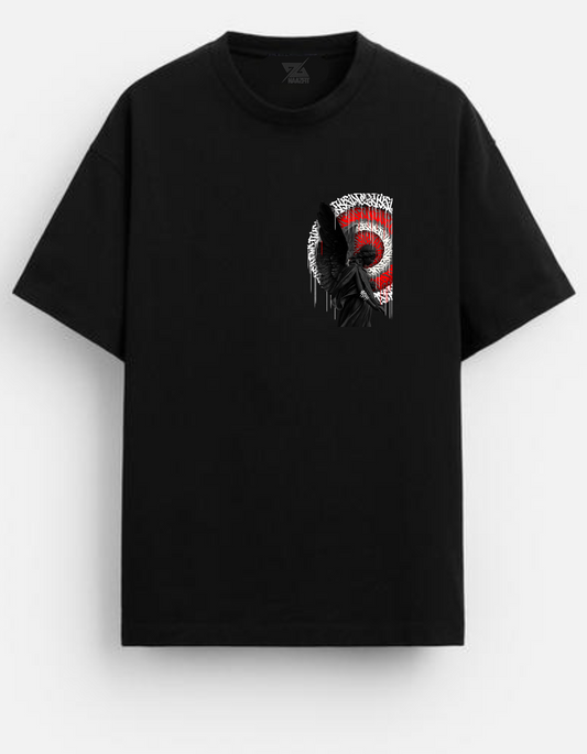 Dark Angel Graffiti T-Shirt | 190 GSM