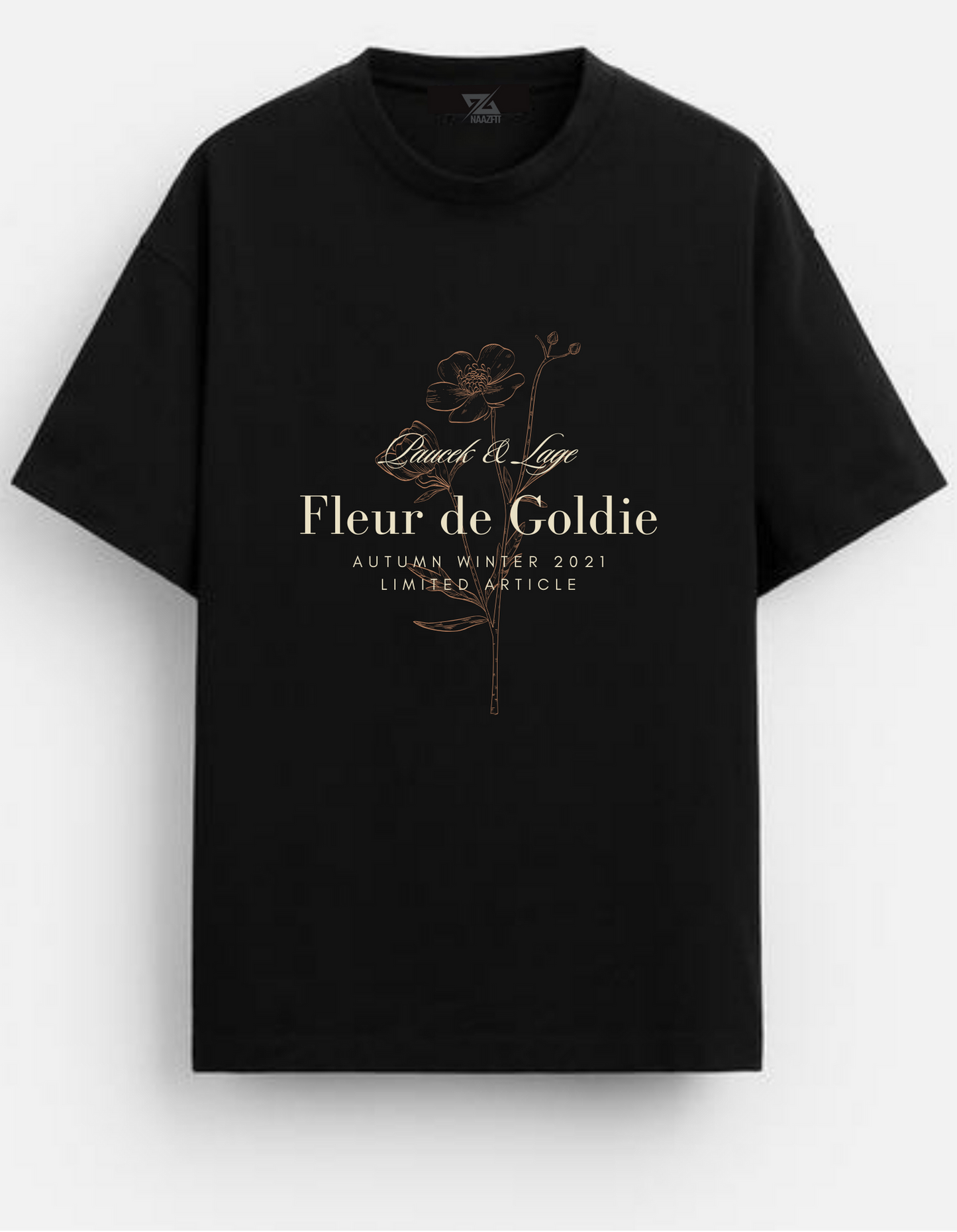 Fleur de Goldie T-Shirt | 190 GSM