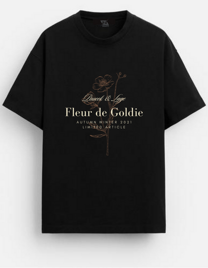 Fleur de Goldie T-Shirt | 190 GSM