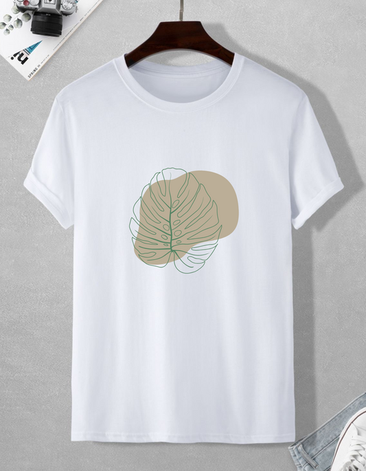 Monstera Leaf Tee | 190 GSM