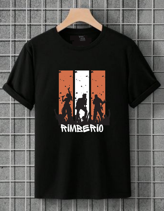 Rimberio Battle Minimalist T-Shirt | 190 GSM