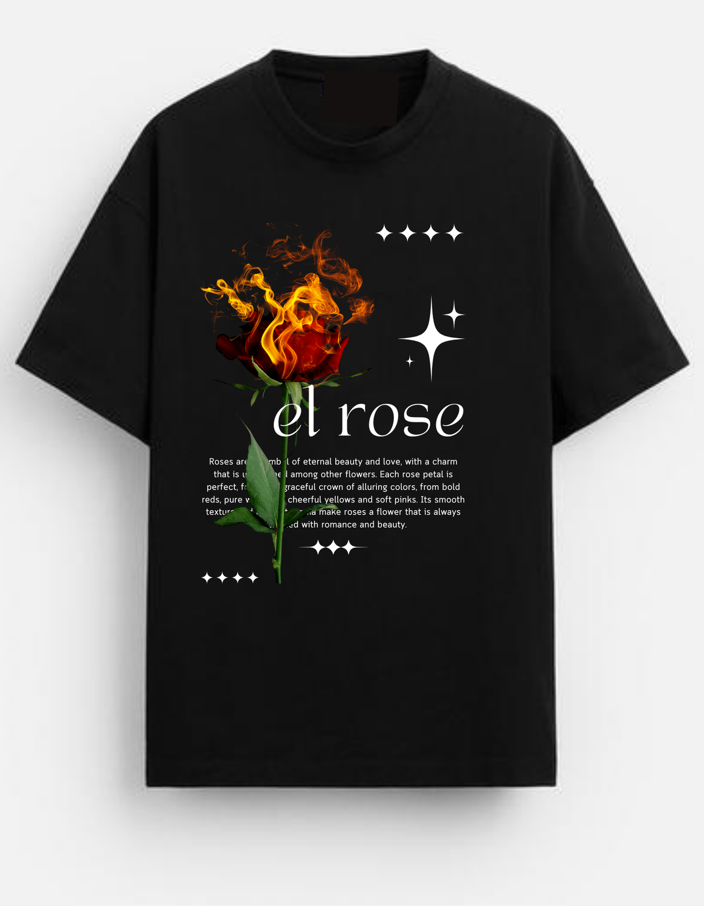 El Rose Graphic Tee | 190 GSM