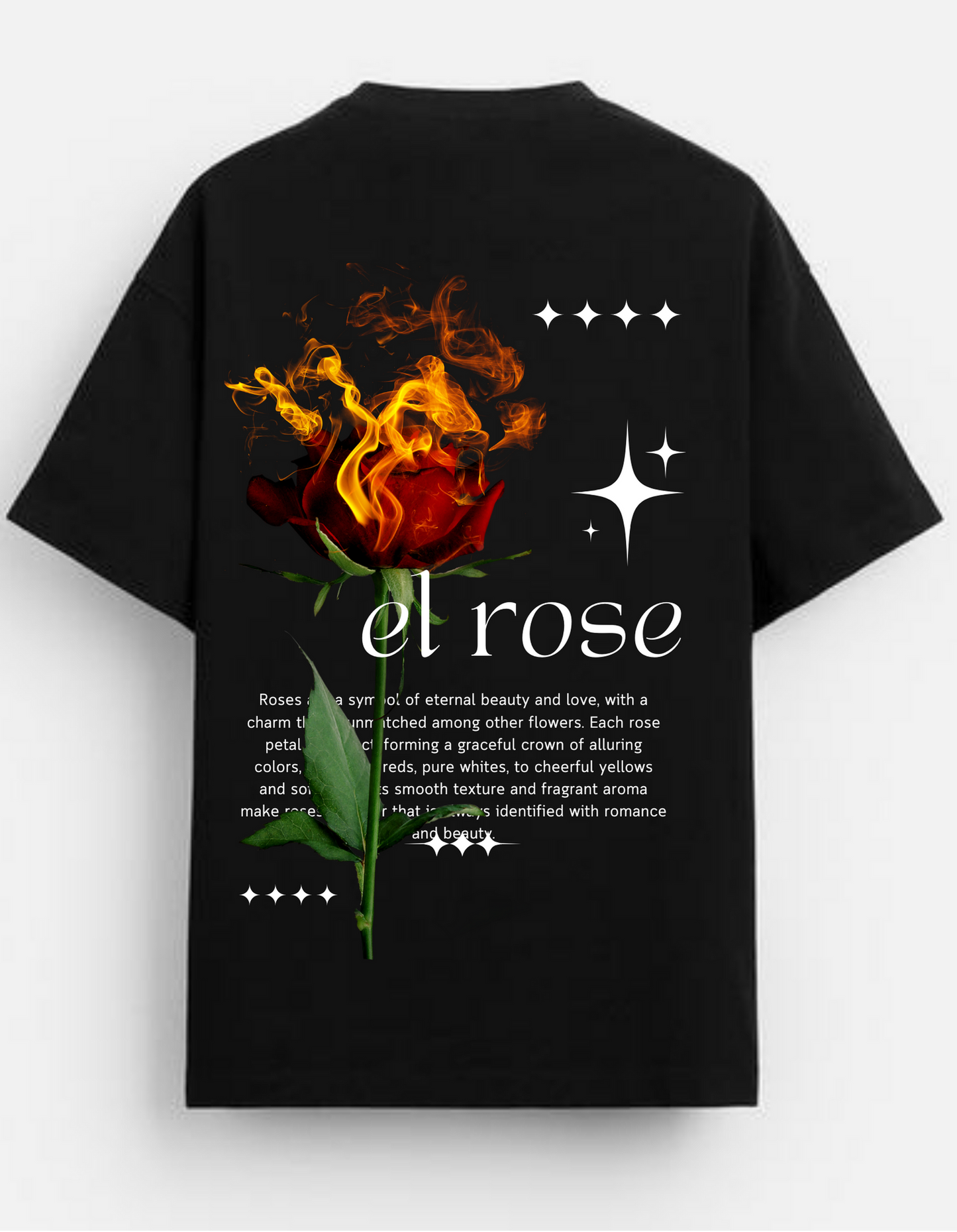 El Rose Graphic Tee | 190 GSM