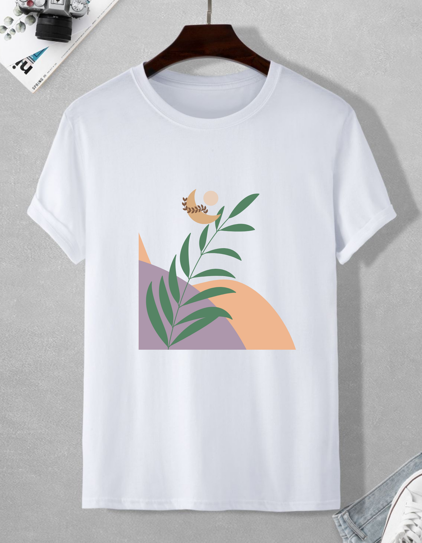 Botanical Sunset Tee | 190 GSM
