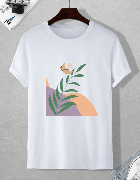 Botanical Sunset Tee | 190 GSM