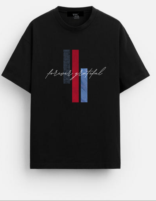 Minimalist Forever Grateful Tee | 190 GSM