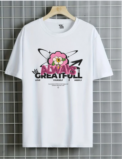 Grateful Vibes T-Shirt | 190 GSM