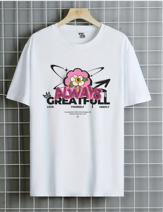 Grateful Vibes T-Shirt | 190 GSM