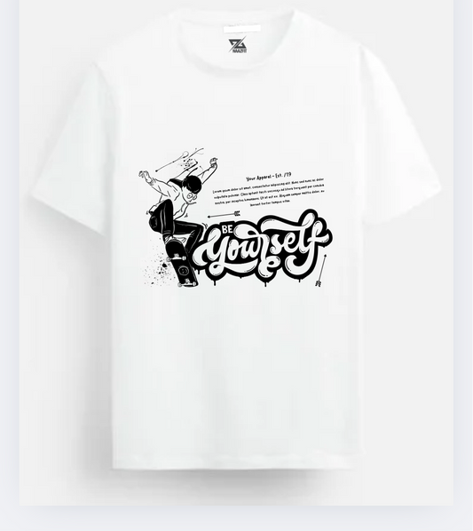Be Yourself Graphic Tee | 190 GSM