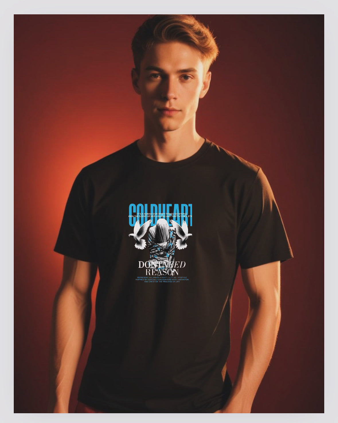 Cold Heart T-Shirt | 190 GSM