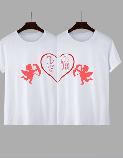 Couple Combo T-Shirt | 190 GSM