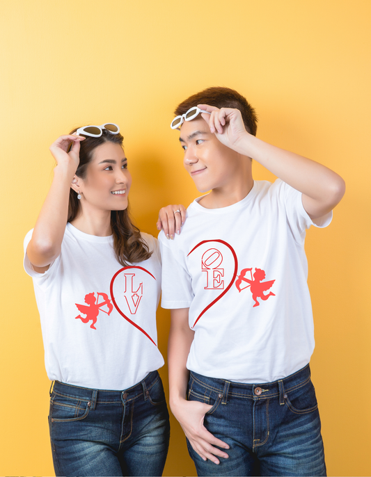 Couple Combo T-Shirt | 190 GSM