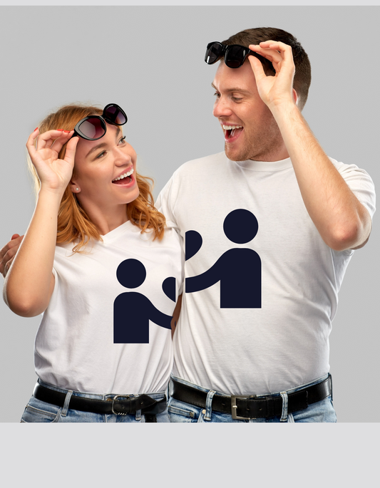 Couple Combo T-Shirt | 190 GSM