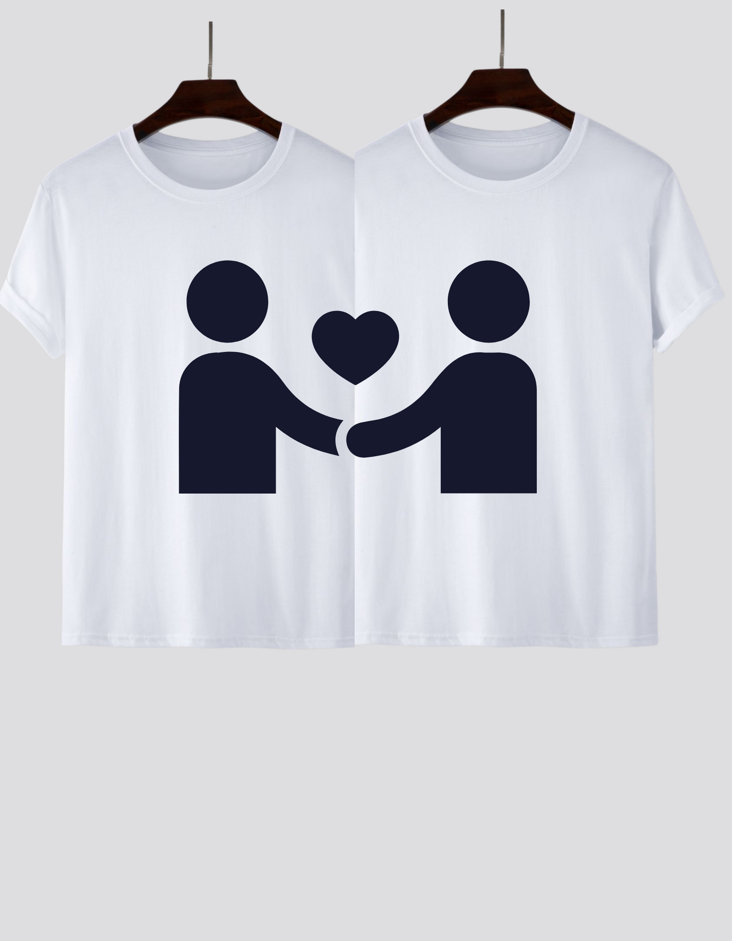 Couple Combo T-Shirt | 190 GSM