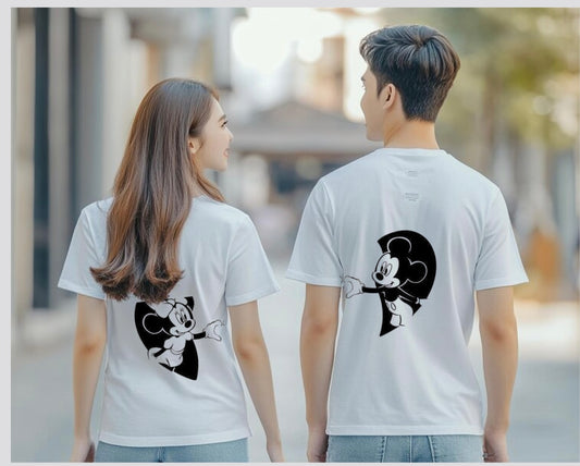 Couple Combo T-Shirt | 190 GSM