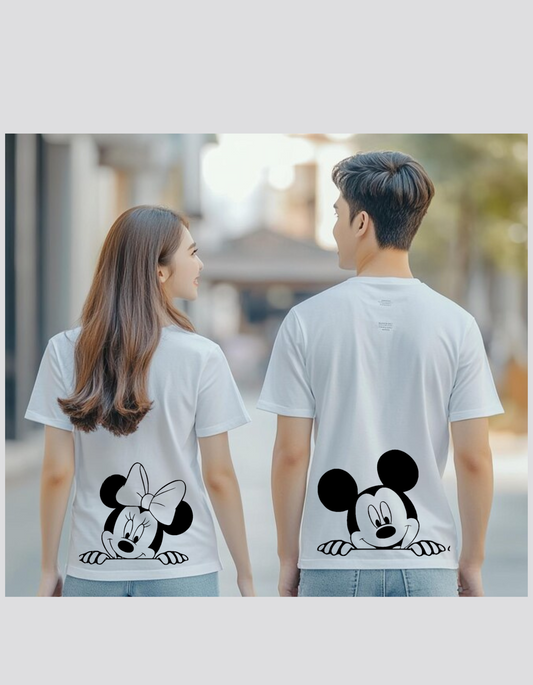 Couple Combo T-Shirt | 190 GSM