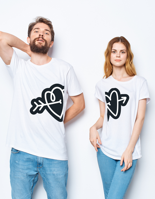 Couple Combo T-Shirt | 190 GSM