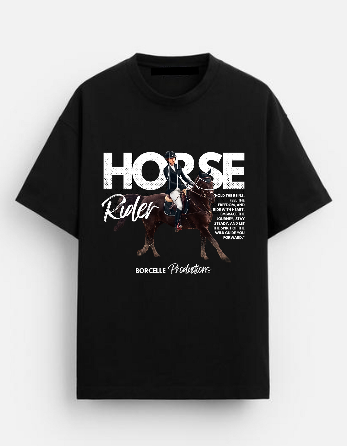 Horse Rider T-Shirt | 190 GSM