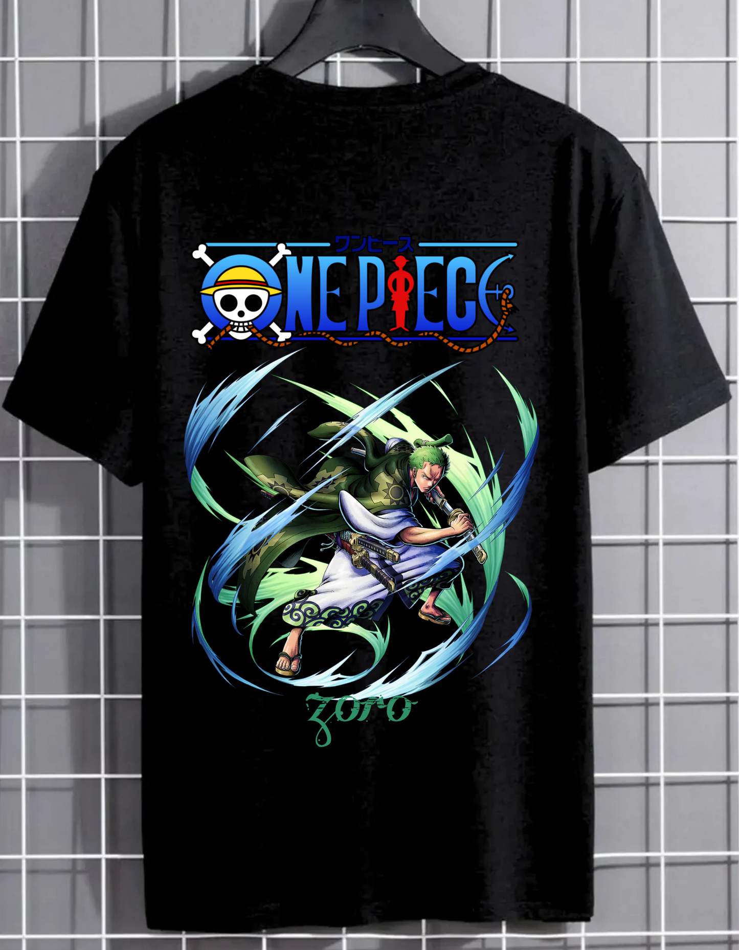 One Piece Zoro T-Shirt | 190 GSM