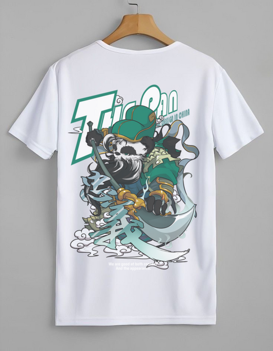 Warrior Panda Tee | 190 GSM