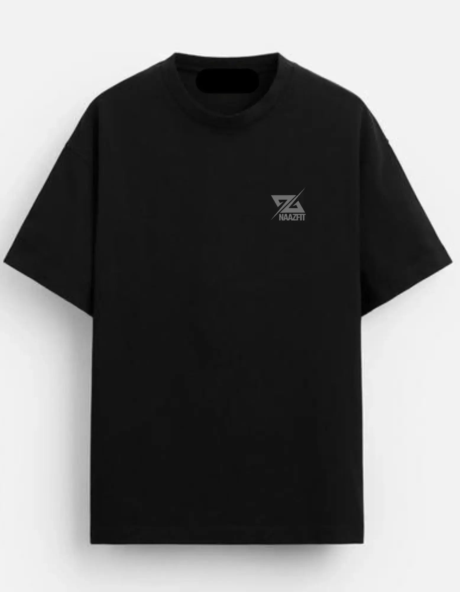 Naazfit premium black t-shirt